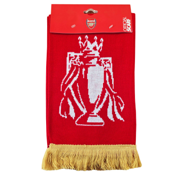 Arsenal FC зимен шал Gold Premier League Champions 25/26