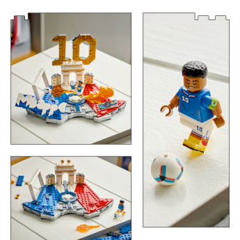 Kylian Mbappé конструктор Lego Editions 43013