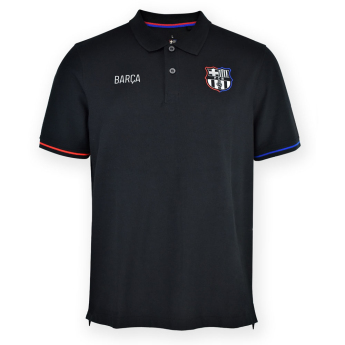 FC Barcelona мъжка поло тениска Eblack