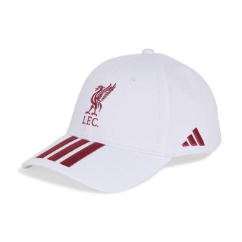 Liverpool FC детска бейзболна шапка с козирка BB white