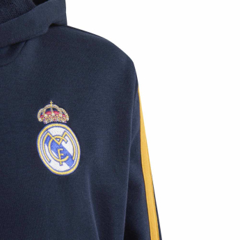 Real Madrid CF детски суитшърт с качулка Hoody navy