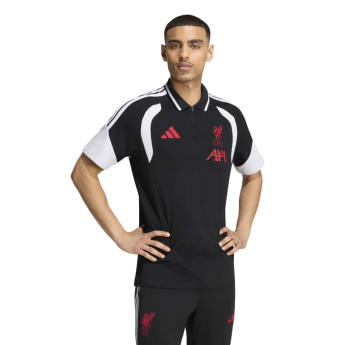 Liverpool FC мъжка поло тениска Tiro black