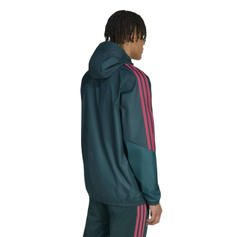 Real Madrid CF мъжко яке с качулка Tiro Allweather aurora