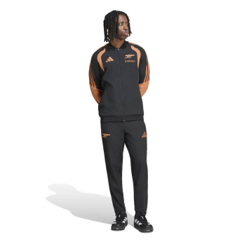 Arsenal FC мъжко яке с качулка tiro presentation black