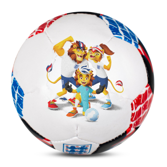 Футболни отбори футболна топка England Mascot 4 inch Soft Ball