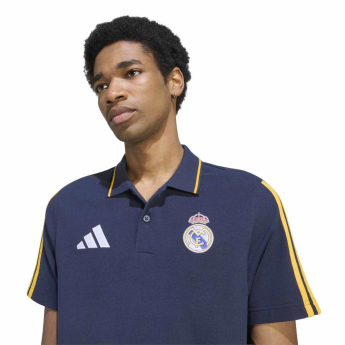 Real Madrid CF мъжка поло тениска DNA navy
