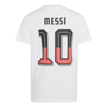 Lionel Messi детска тениска Shirt white