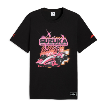 Formula 1 мъжка тениска Japan GP black 2026