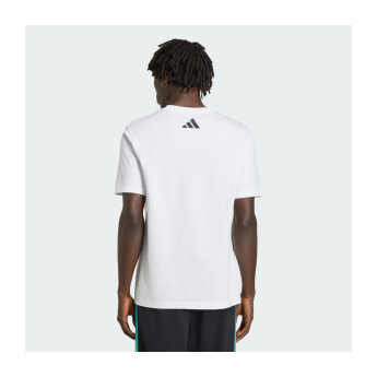 Mercedes AMG Petronas мъжка тениска Large Logo white F1 Team 2026