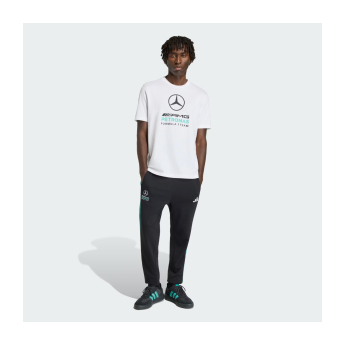Mercedes AMG Petronas мъжка тениска Large Logo white F1 Team 2026