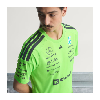 Mercedes AMG Petronas мъжка тениска Set Up green F1 Team 2026