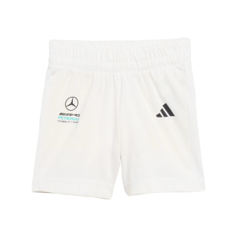 Mercedes AMG Petronas детски комплект DNA Shortsleeve white F1 Team 2026