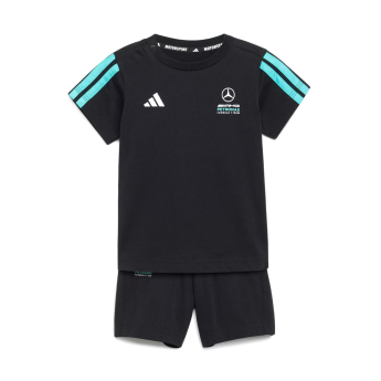 Mercedes AMG Petronas детски комплект DNA Shortsleeve black F1 Team 2026