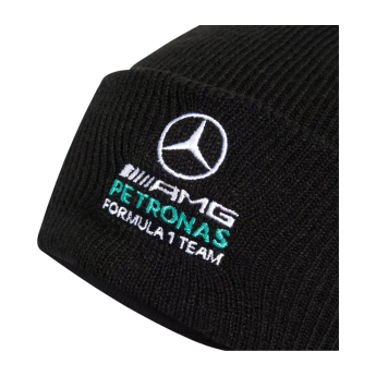 Mercedes AMG Petronas зимна шапка DNA black F1 Team 2026