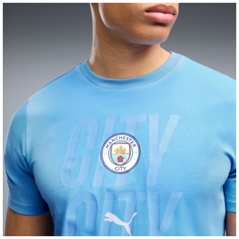 Manchester City мъжка тениска FtblCulture light