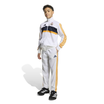 Real Madrid CF детски комплект Track white