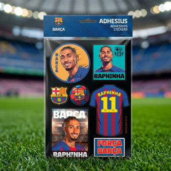 FC Barcelona стикери Raphinha