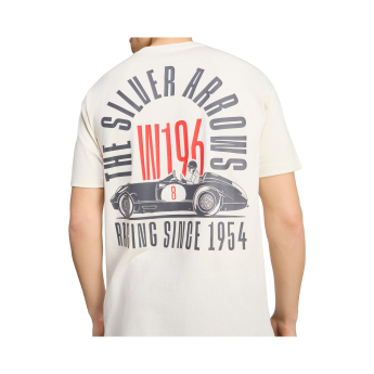 Mercedes AMG Petronas мъжка тениска Silver Arrows 1955 Graphic F1 Team 2026