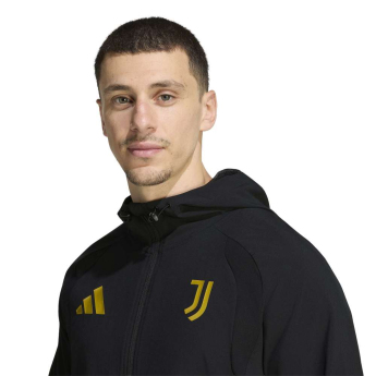 Juventus FC мъжко яке Travel Windbreaker black