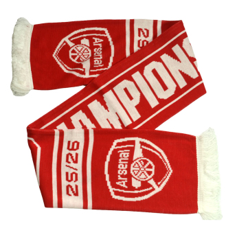 Arsenal FC зимен шал Champions red