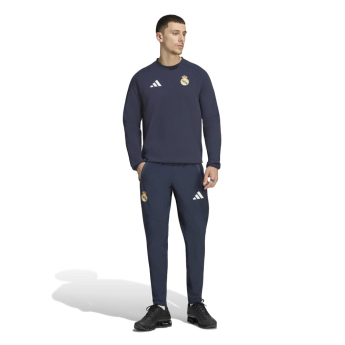 Real Madrid CF мъжки суитшърт Tiro Travel navy