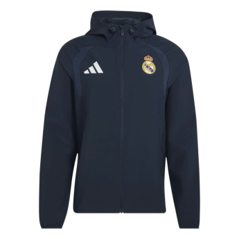 Real Madrid CF мъжко яке Wind Tiro Travel navy