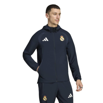 Real Madrid CF мъжко яке Wind Tiro Travel navy