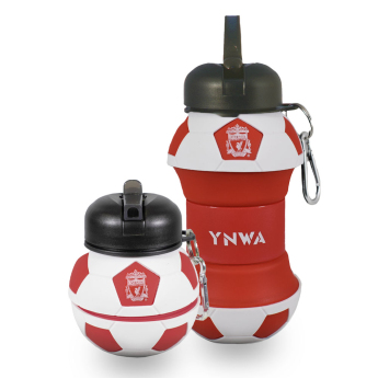 Liverpool FC бутилка за пиене Collapsible Football Drinks Bottle
