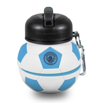 Manchester City бутилка за пиене Collapsible Football Drinks Bottle