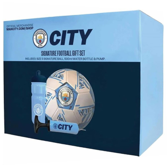 Manchester City подаръчен комплект Football Gift Set