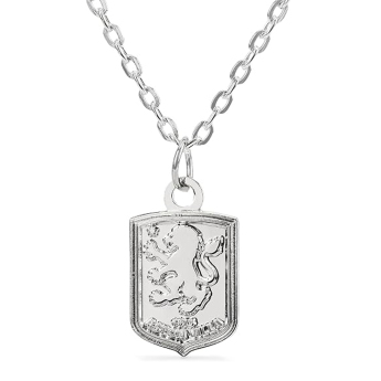 Aston Villa колие с висулка Silver Plated Boxed Pendant CR