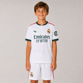 Real Madrid CF детски комплект replica 26/27 Home Mbappe