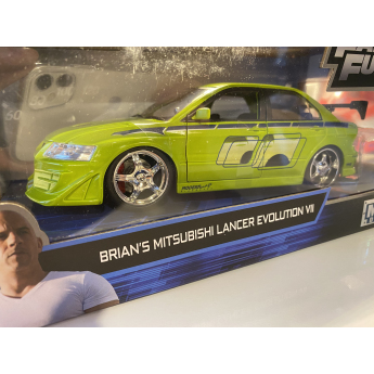 Модели на автомобили и мотоциклети модел 1/24 Fast & Furious Mitsubishi Lancer - Brians