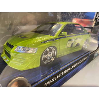 Модели на автомобили и мотоциклети модел 1/24 Fast & Furious Mitsubishi Lancer - Brians