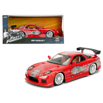 Модели на автомобили и мотоциклети модел 1/24 Fast & Furious Mazda RX-7 - Dom s