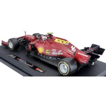 Model Scuderia Ferrari BBurago #16 Leclerc Toscana GP 1000TH 2020 1:18