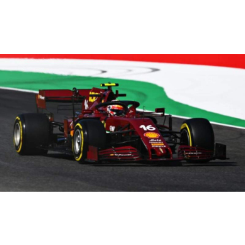 Model Scuderia Ferrari BBurago #16 Leclerc Toscana GP 1000TH 2020 1:18