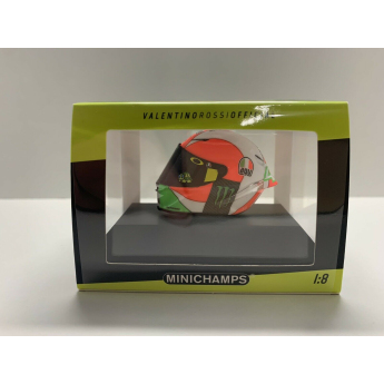 Model přilby Valentino Rossi MotoGP Mugello 2018 1:8