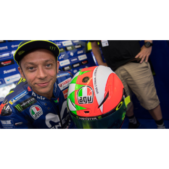 Model přilby Valentino Rossi MotoGP Mugello 2018 1:8