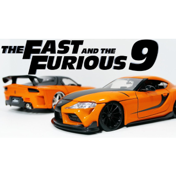 Модели на автомобили и мотоциклети модел 1/24 Fast & Furious 2020 Toyota Supra F&F F9