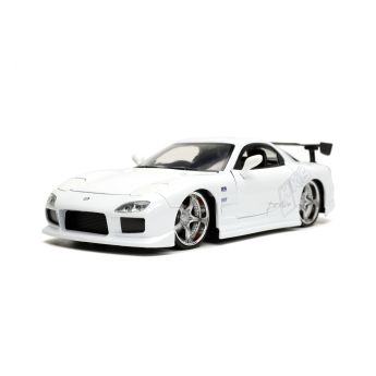 Модели на автомобили и мотоциклети модел 1/24 Fast & Furious Mazda RX-7 White