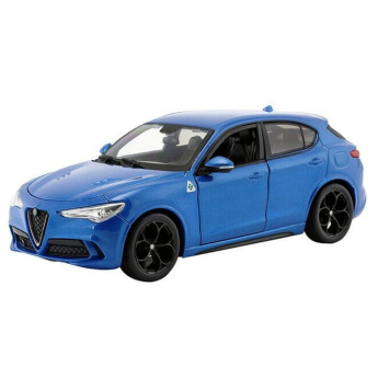 Модели на автомобили и мотоциклети модел 1/24 Alfa Romeo Stelvio Q4 Quadrifoglio blue