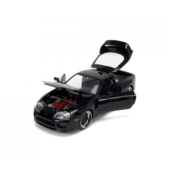 Модели на автомобили и мотоциклети модел 1/24 Fast & Furious Toyota Supra black