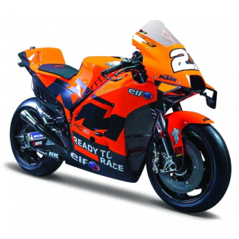 Модели на автомобили и мотоциклети модел 1/18 Maisto MotoGP KTM Factory RC16Tech I. Lecuona #27 2021
