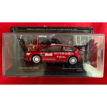 Модели на автомобили и мотоциклети модел 1/43 Citroen C4 WRC Loeb Monte Carlo