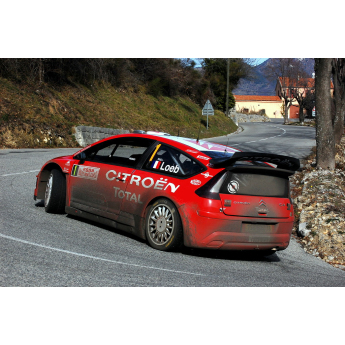 Model Citroen C4 WRC Loeb Monte Carlo 2008