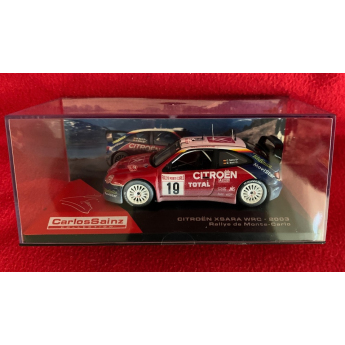 Модели на автомобили и мотоциклети модел 1/43 Citroen Xsara WRC Rally Monte Carlo 2003 Carlos Sainz