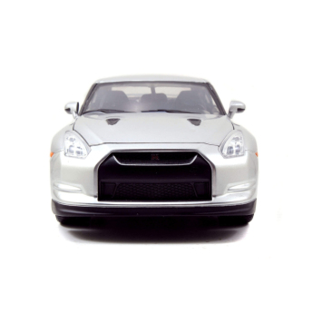 Модели на автомобили и мотоциклети модел 1/24 Fast & Furious Nissan GT-R Silver 2009 Brian