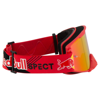 Red Bull Racing motokrosové brýle STRIVE S red with red lenses