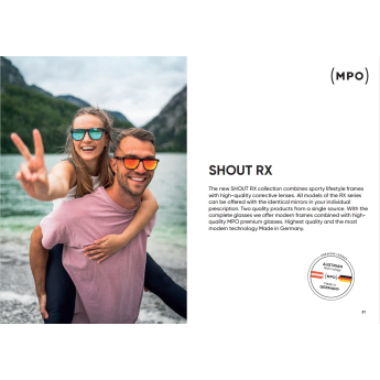 Red Bull Racing слънчеви очила COBY, gray with orange lenses